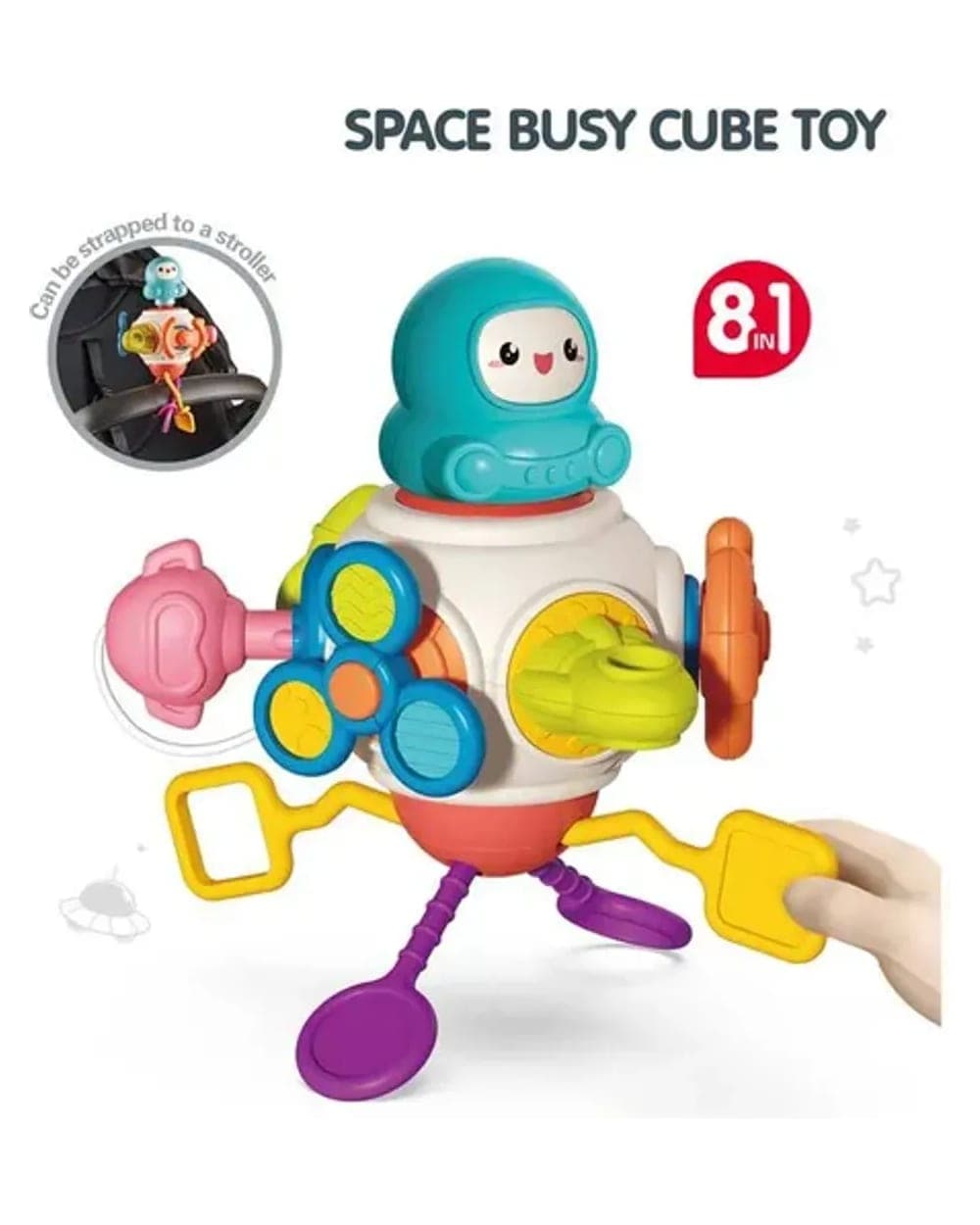 Space Busy Cube, 8-in-1